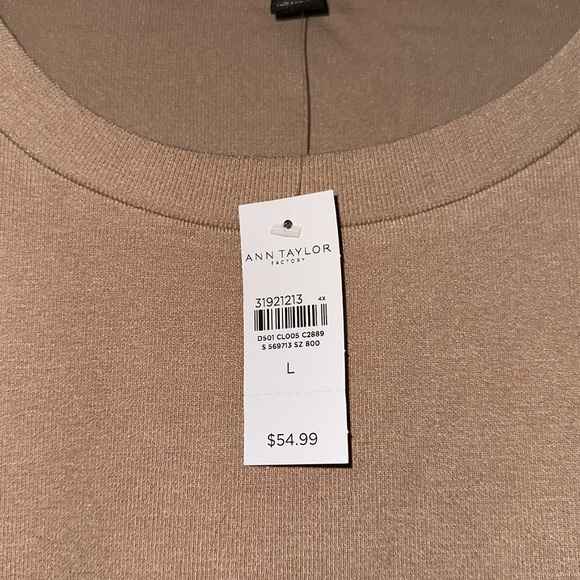 Ann Taylor sweater blouse - Picture 2 of 4